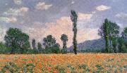 Claude Monet, Poppy Field at Giverny
